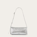 Monique Bag M, silver lizard